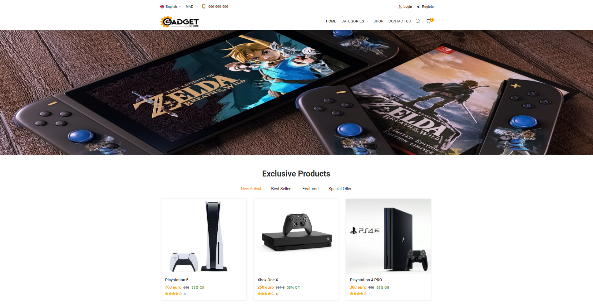 GadgetStore