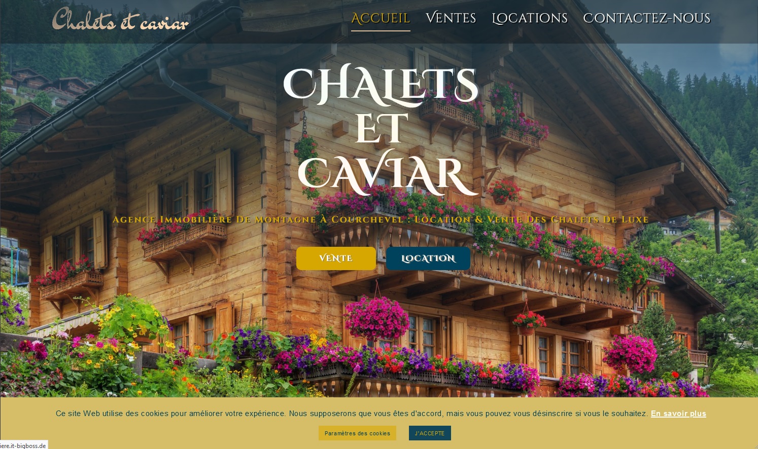 Chalets et Caviar